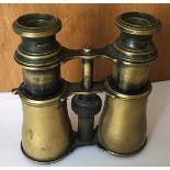 Pair of Antique Brass Carpenter& Westley London Binoculars.