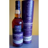 Glendronach Whisky 1992 25 year old bottled for the Danish whisky Retailers 1 of 1500 Bottles 48%.