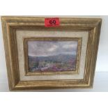 Howard Butterworth Oil Painting - 14.5cm x 9.5cm.