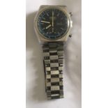 Vintage Seiko Chronograph Automatic with Seiko Strap - working order.