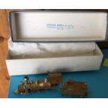 Vintage Boxed Millfield Models Japanese Brass Model Train.