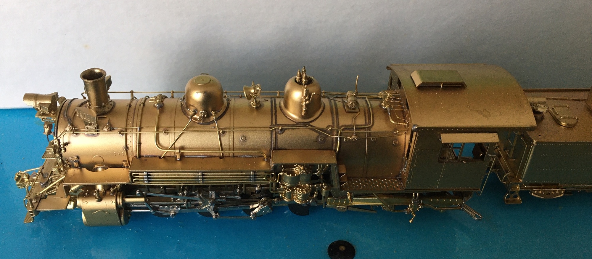 Vintage Boxed FUJIYAMA D.&R.G.W. HOn 3 Class K-36 2-8-2 Brass Model Train. - Image 5 of 9