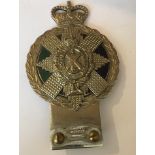 Vintage J R Gaunt Black Watch Car Badge.