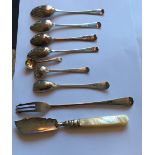 Lot of Silver Items including Banff Spoon.