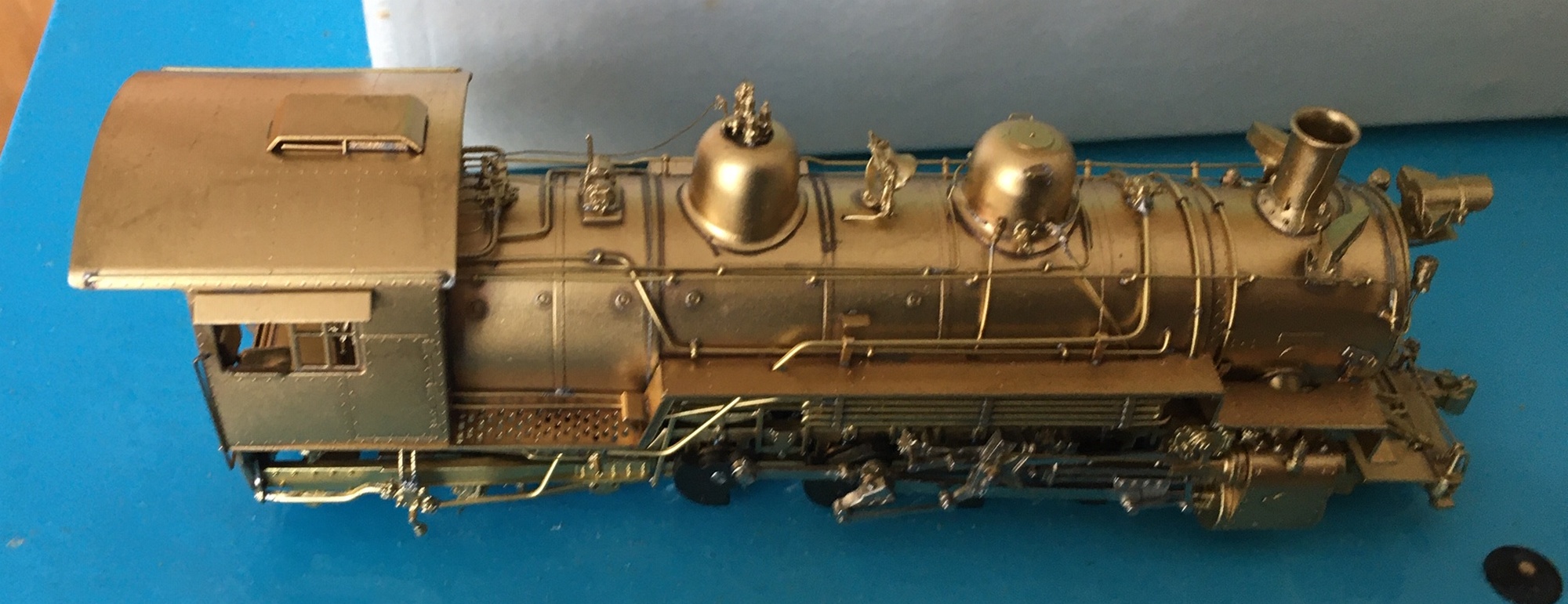 Vintage Boxed FUJIYAMA D.&R.G.W. HOn 3 Class K-36 2-8-2 Brass Model Train. - Image 7 of 9