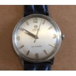 Vintage Stainless Steel Omega Automatic Seamaster - 35mm case - working.