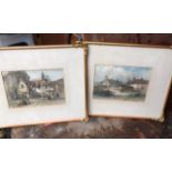 Lot of Paintings by Langley, Hardy, Paterson etc - Watercolours and Oils.