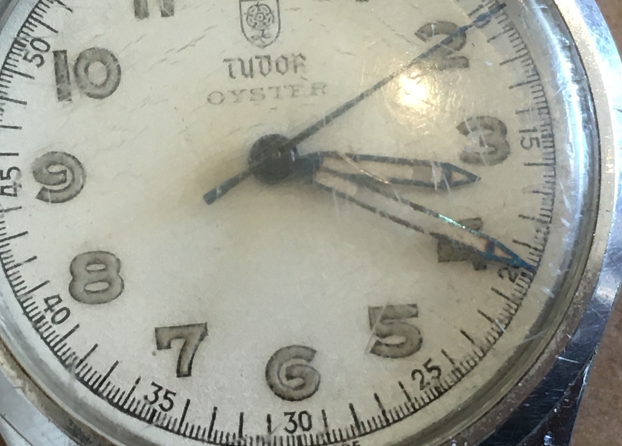 Vintage Stainless Steel Tudor Oyster - case 31mm - non runner. - Image 3 of 11