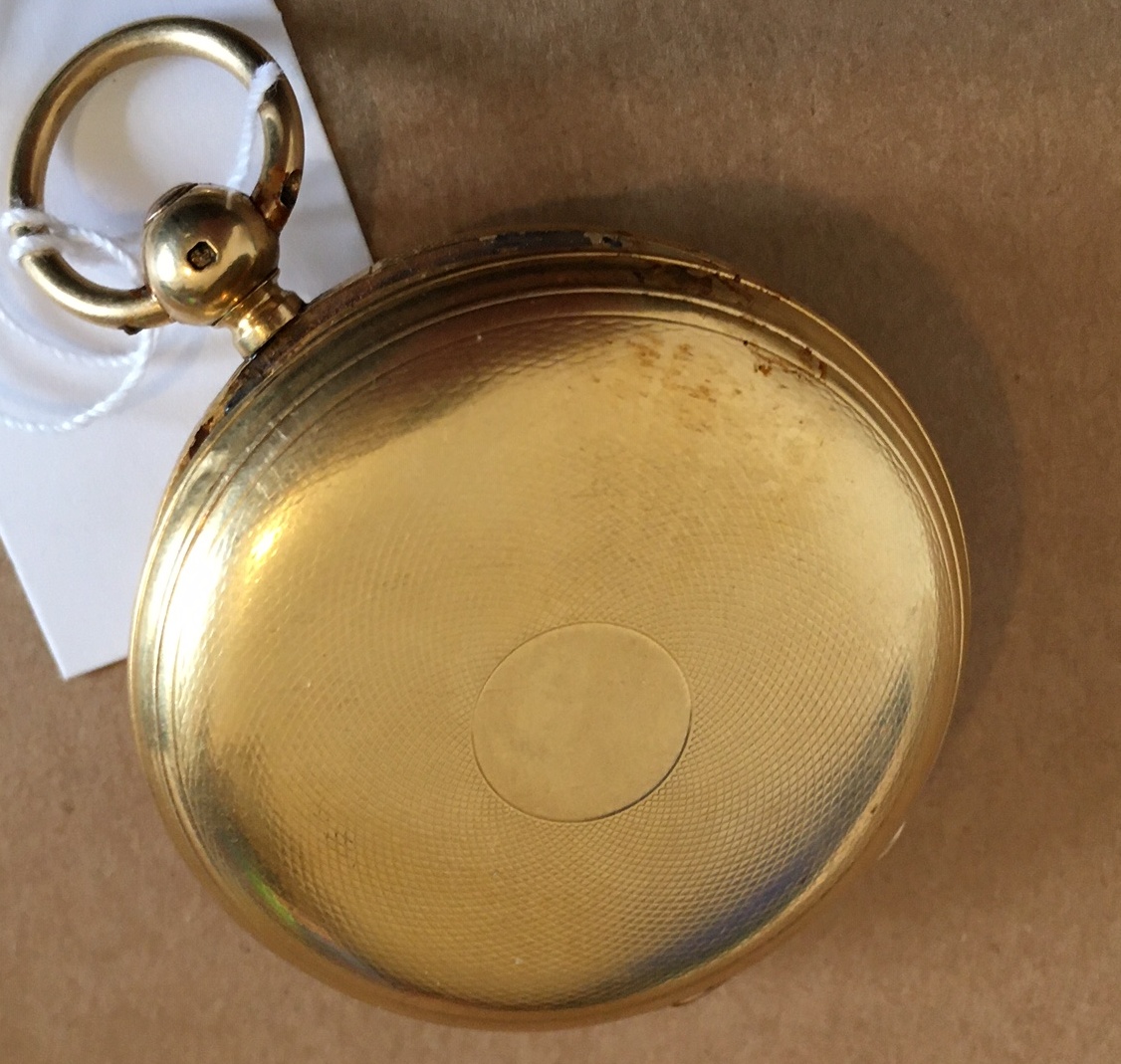 Antique 18 karat Gold Full Hunter Pocket Watch - 124 grams total weight. - Image 6 of 6