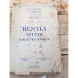 Vintage Huntly Estate Aberdeenshire Auction Sale Catalogue 3rd August 1936