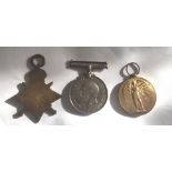 World War One Trio of Medals to a M.EGGO. V.A.D.