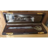 Garrard&Co Churchill Boxed Silver Paper Knife des by John Churchill/Alex Styles no 30/100 -9 3/4"