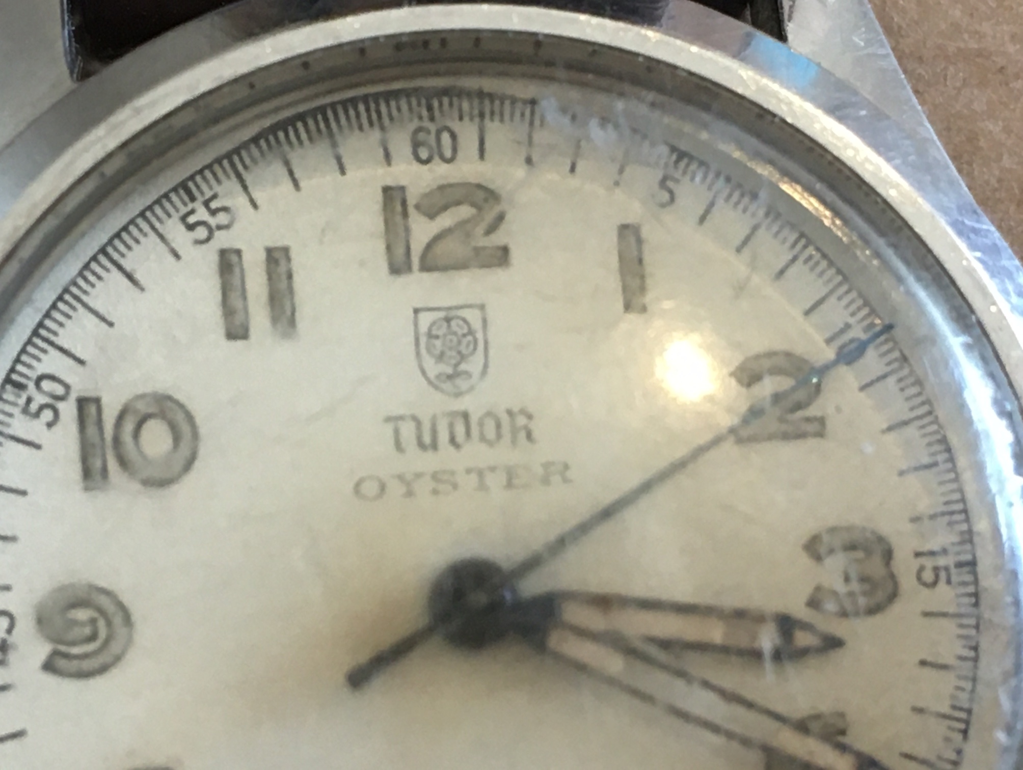 Vintage Stainless Steel Tudor Oyster - case 31mm - non runner. - Image 2 of 11