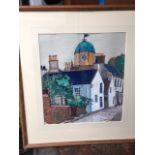 Lot of Watercolours-Oil Paintings-Prints etc - largest 102cm x 82cm.