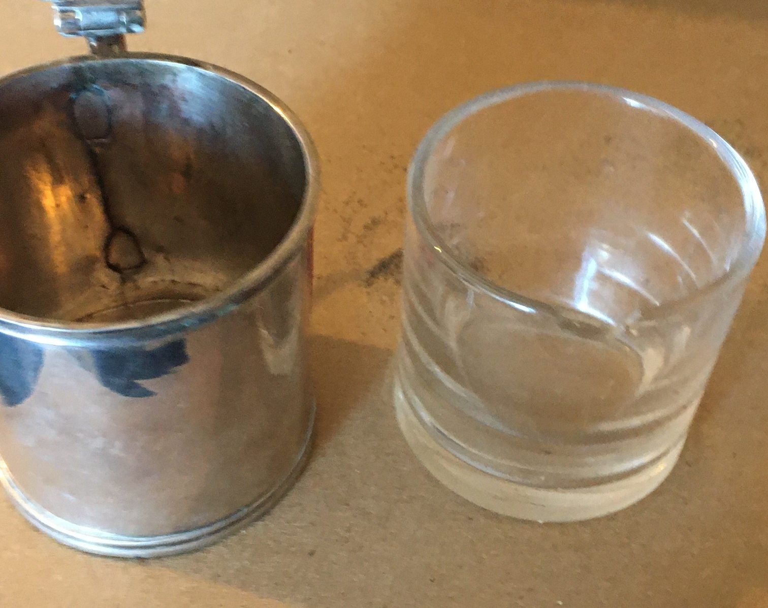 Lot of Silver Sifter and Georgian Mustard Pot. - Image 5 of 6