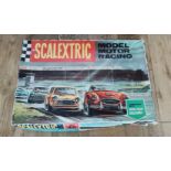 Vintage Boxed Scalextric Set 45 with Mini Coopers and Instructions