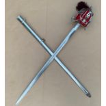 British Army Officers Basket Hilted Sword of the Argyll and Sutherland Highlanders.