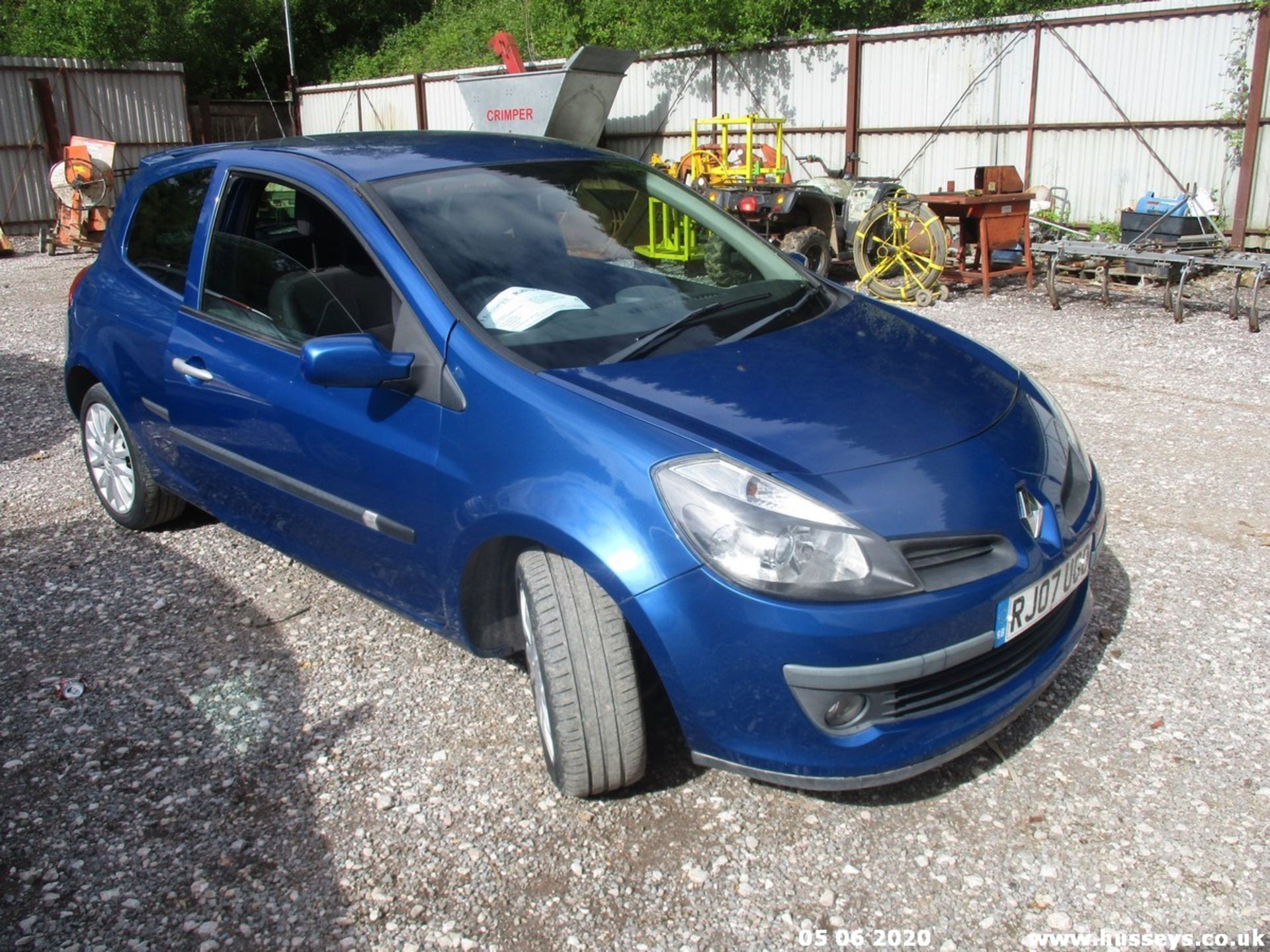 RENAULT CLIO DYNAMIQUE S - RJ07UGO -1390cc 3 Dr Hatchback - 85244 MILES