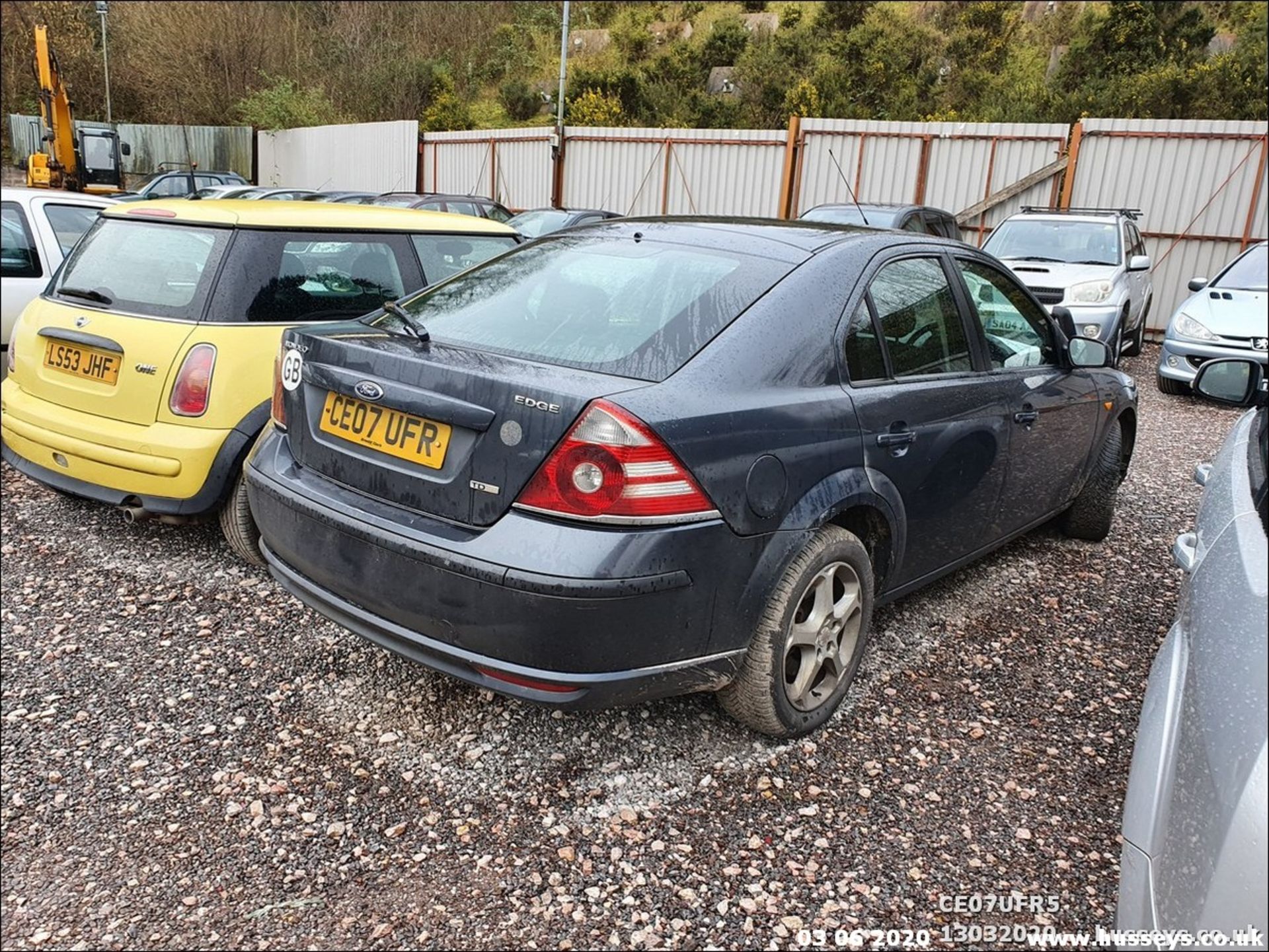 FORD MONDEO EDGE 130 TDCI - CE07UFR-1998cc 5 Dr Hatchback Diesel- 246676 MILES - Image 5 of 6