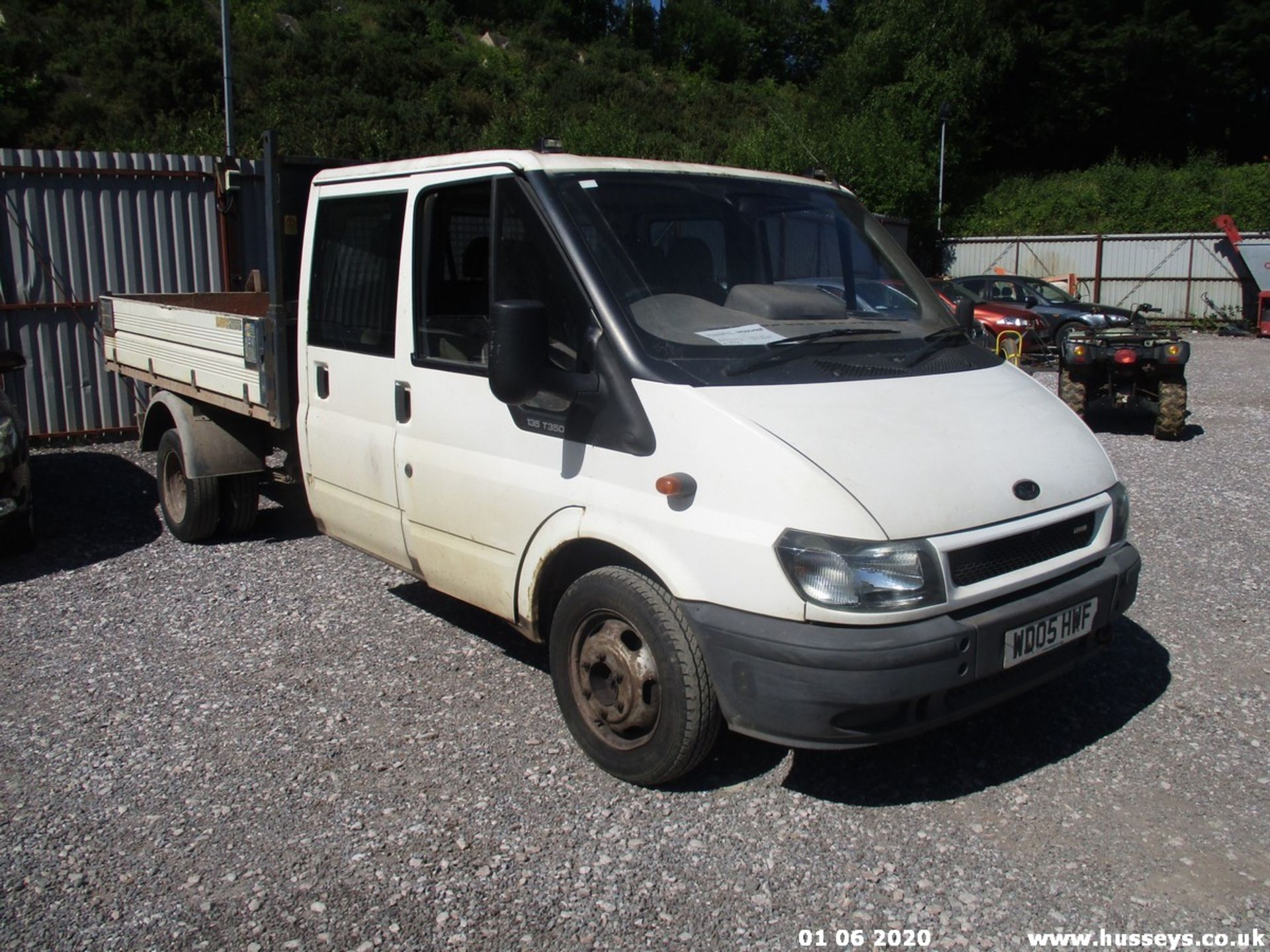 FORD TRANSIT 350 LWB - WD05HWF-2402cc Truck Diesel- 131168 MILES