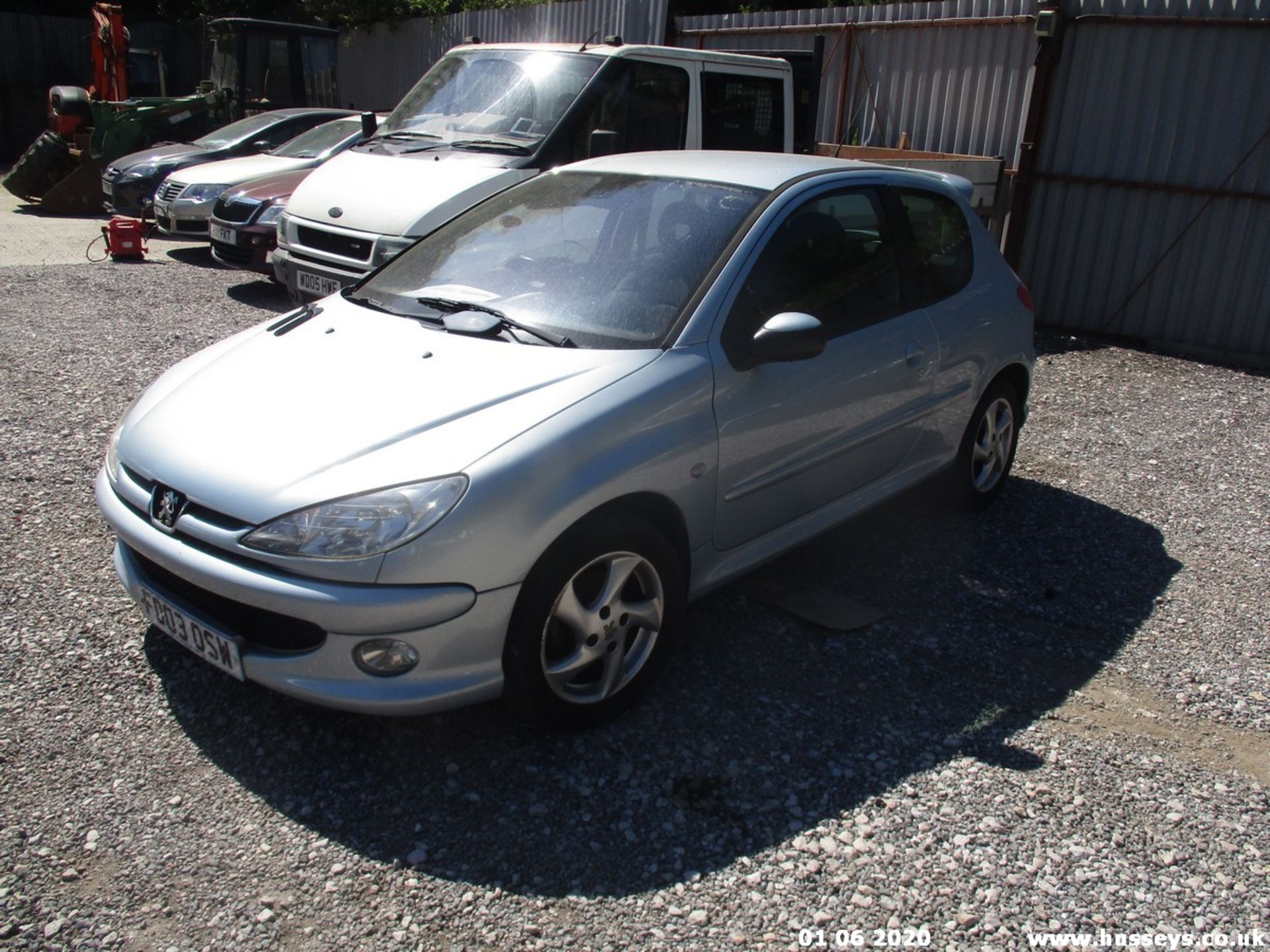 PEUGEOT 206 XSI - FD03OSW-1587cc 3 Dr Hatchback- 83303 MILES - Image 2 of 6