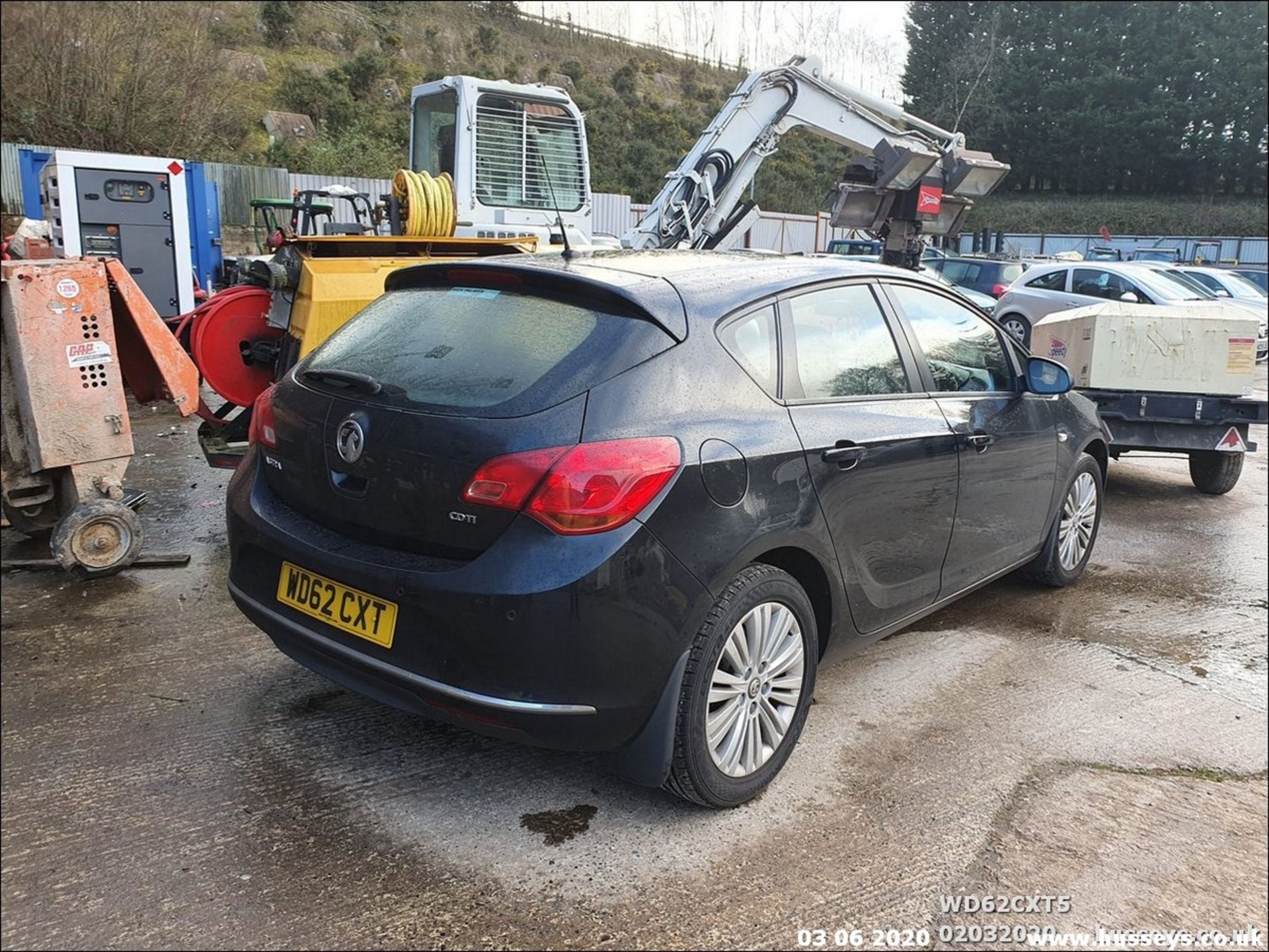 VAUXHALL ASTRA ENERGY CDTI - WD62CXT-1686cc 5 Dr Hatchback Diesel-111180 MILES - NON RUNNER - Image 4 of 4