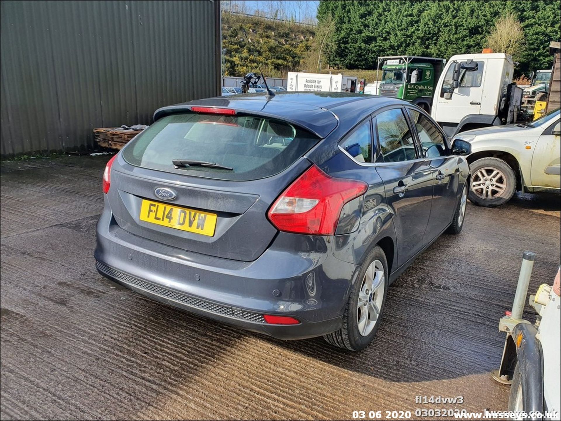 FORD FOCUS ZETEC TURBO -FL14DVW- 998cc 5 Dr Hatchback- 70290 MILES - Image 3 of 7