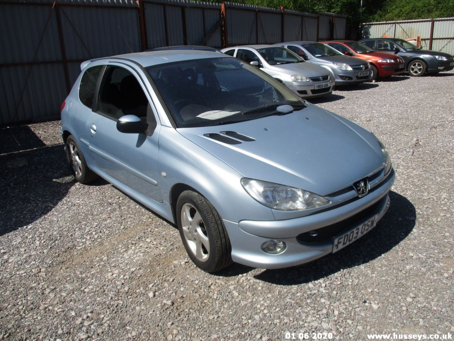 PEUGEOT 206 XSI - FD03OSW-1587cc 3 Dr Hatchback- 83303 MILES