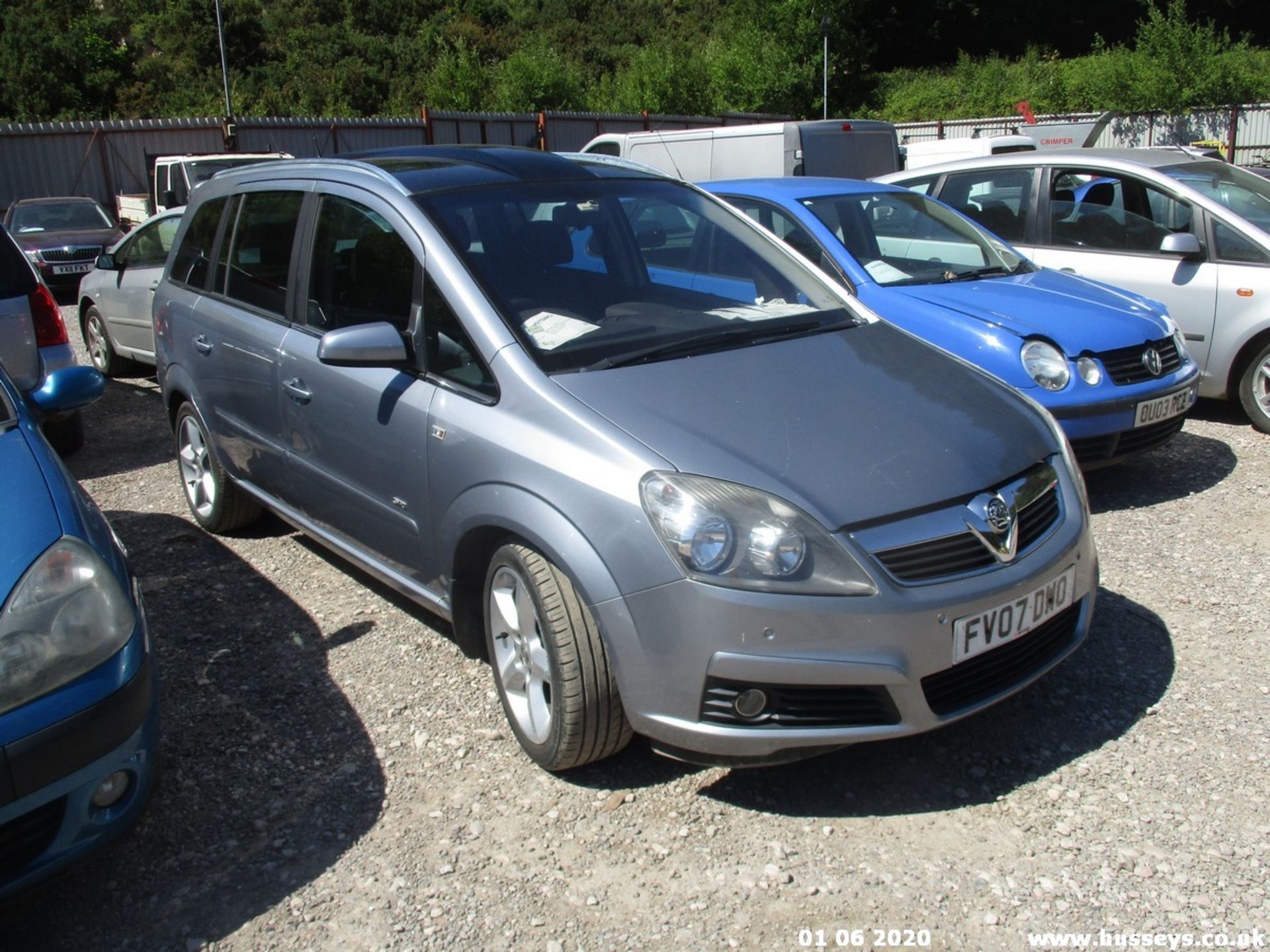 VAUXHALL ZAFIRA SRI CDTI 150 E4 - FV07DWO- 1910cc 5 Dr MPV Diesel- 87994 MILES