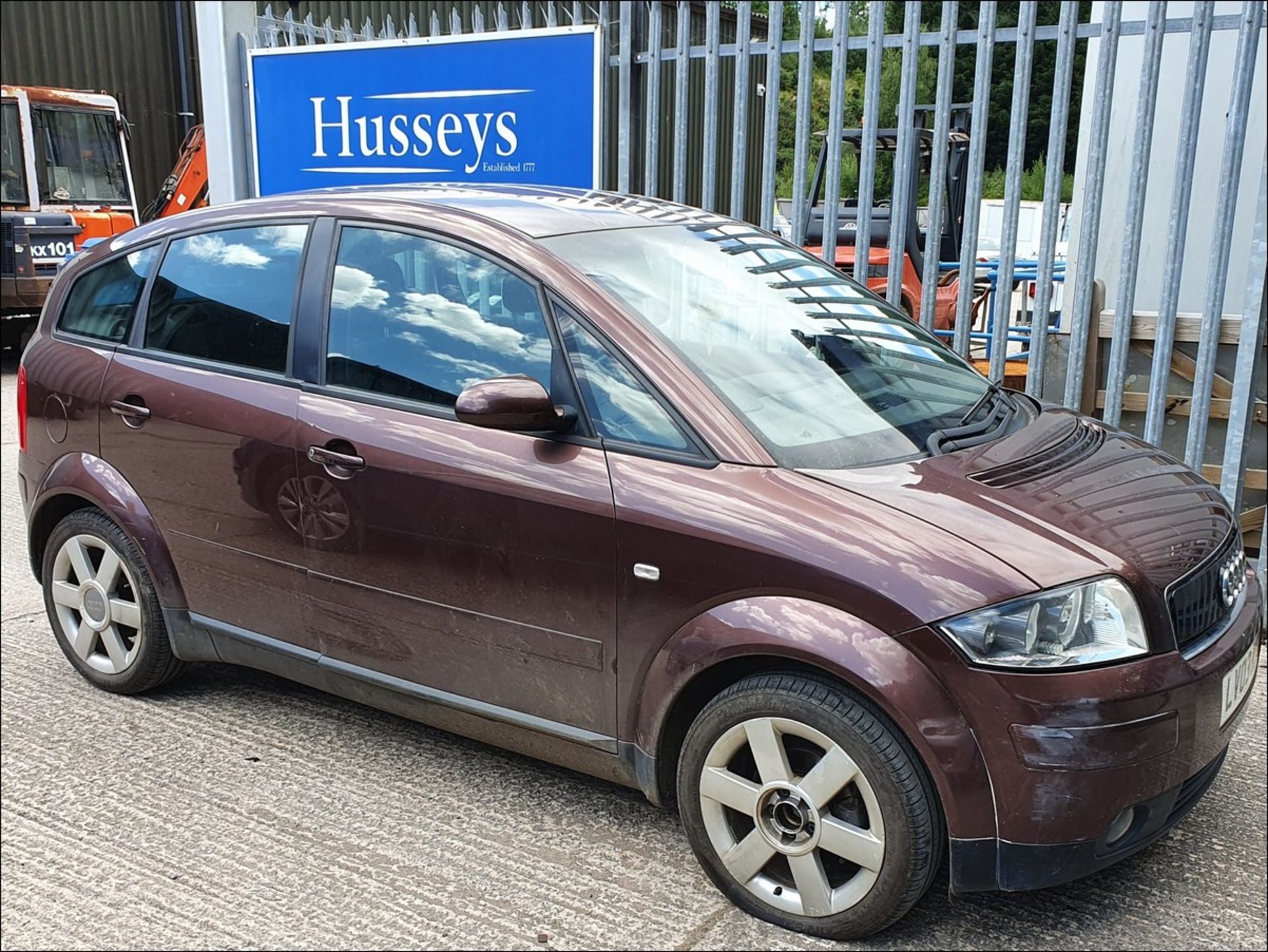 03/03 Audi A2 FSI SE - 1598cc 5dr Hatchback (Red, 61k)