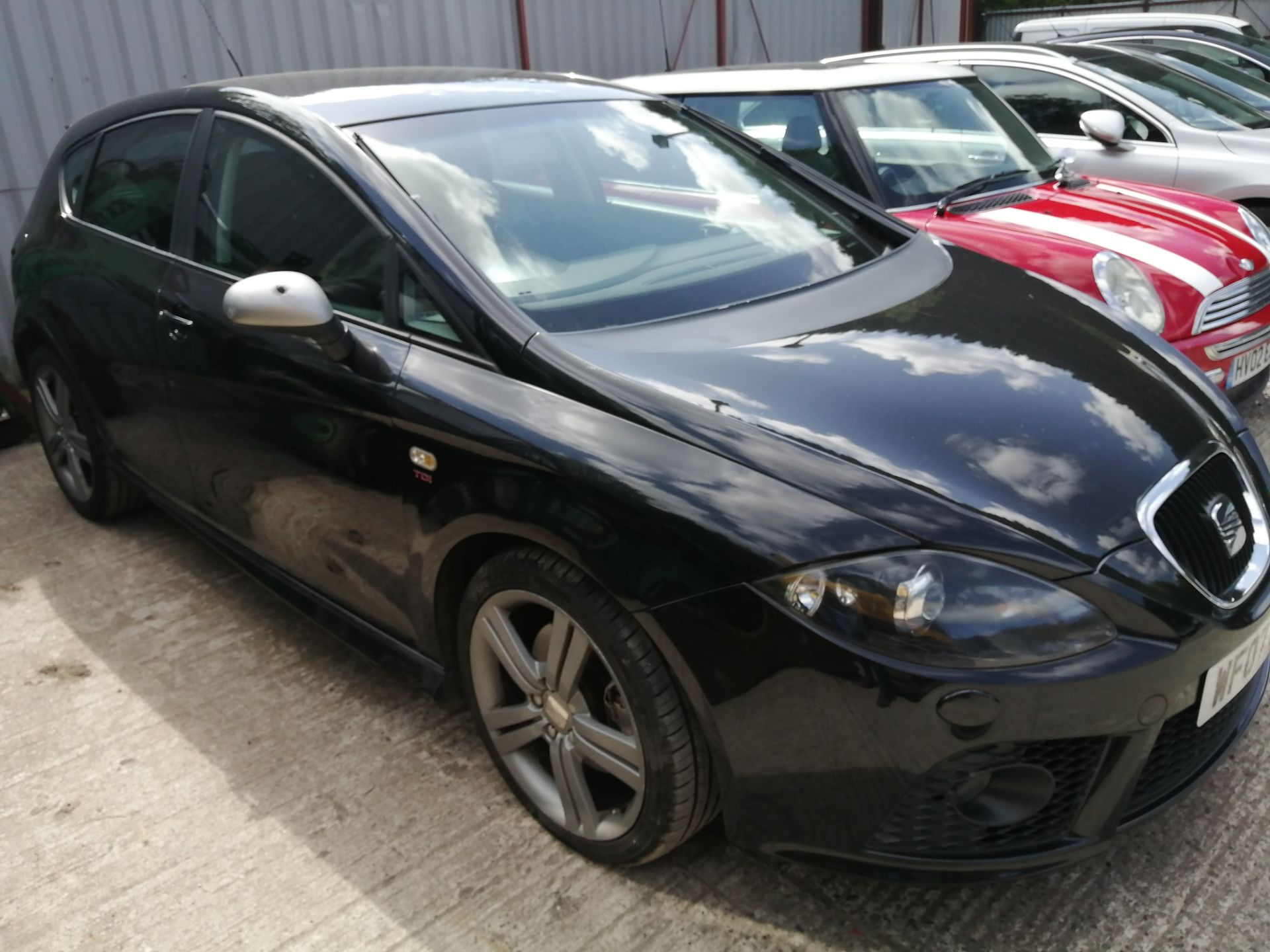 07/07 Seat Leon FR TDI - 1968cc 5dr Hatchback (Black, 241k)