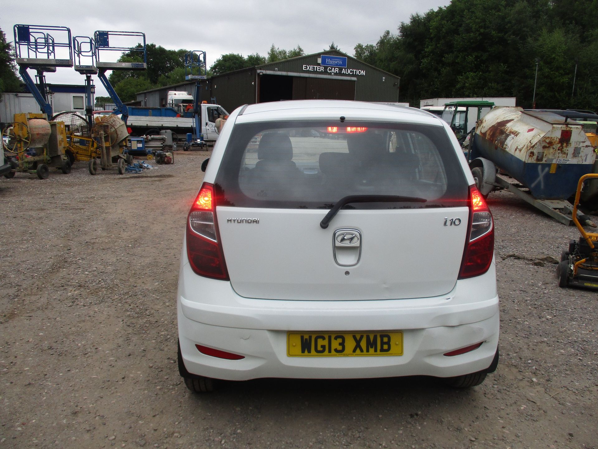 13/13 HYUNDAI I10 ACTIVE AUTO - 1248cc 5DR HATCHBACK (WHITE, 77K) - Image 4 of 4