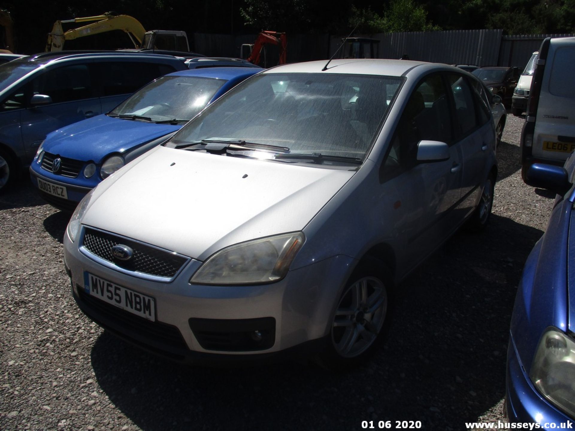 05/55 Ford Focus C-Max Zetec - 1798cc 5dr MPV (Silver, 0k) - Image 2 of 4