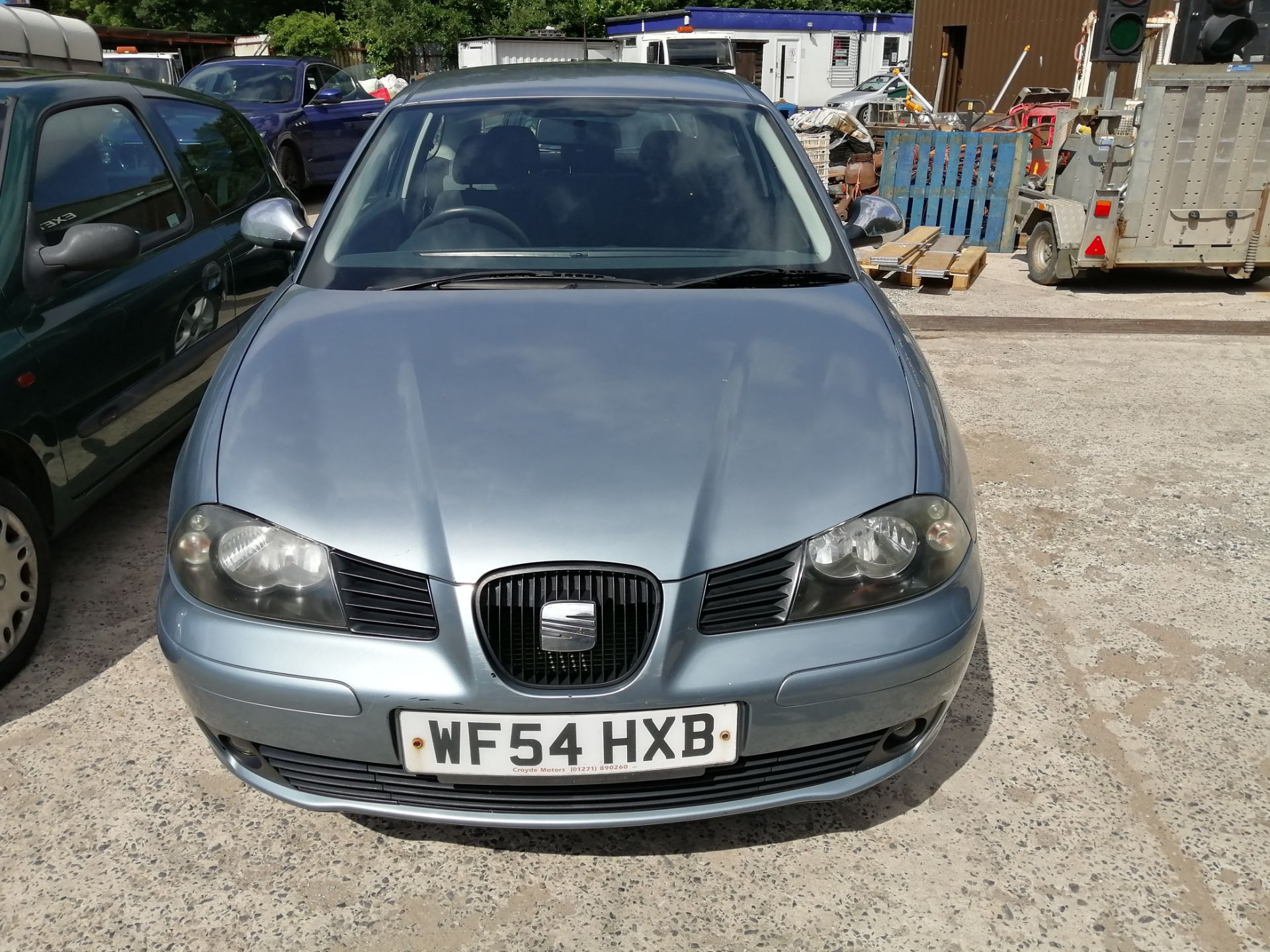 04/54 Seat Ibiza SX - 1198cc 3dr Hatchback (Blue, 111k) - Image 2 of 4