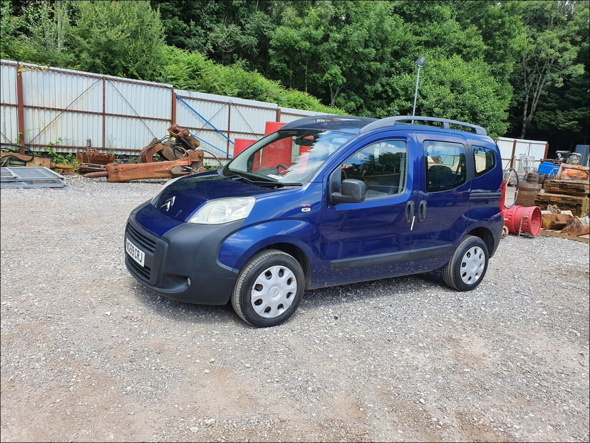 10/59 Citroen Nemo Multispace HDI 8V A - 1399cc 5dr MPV (Blue, 126k) - Image 3 of 12