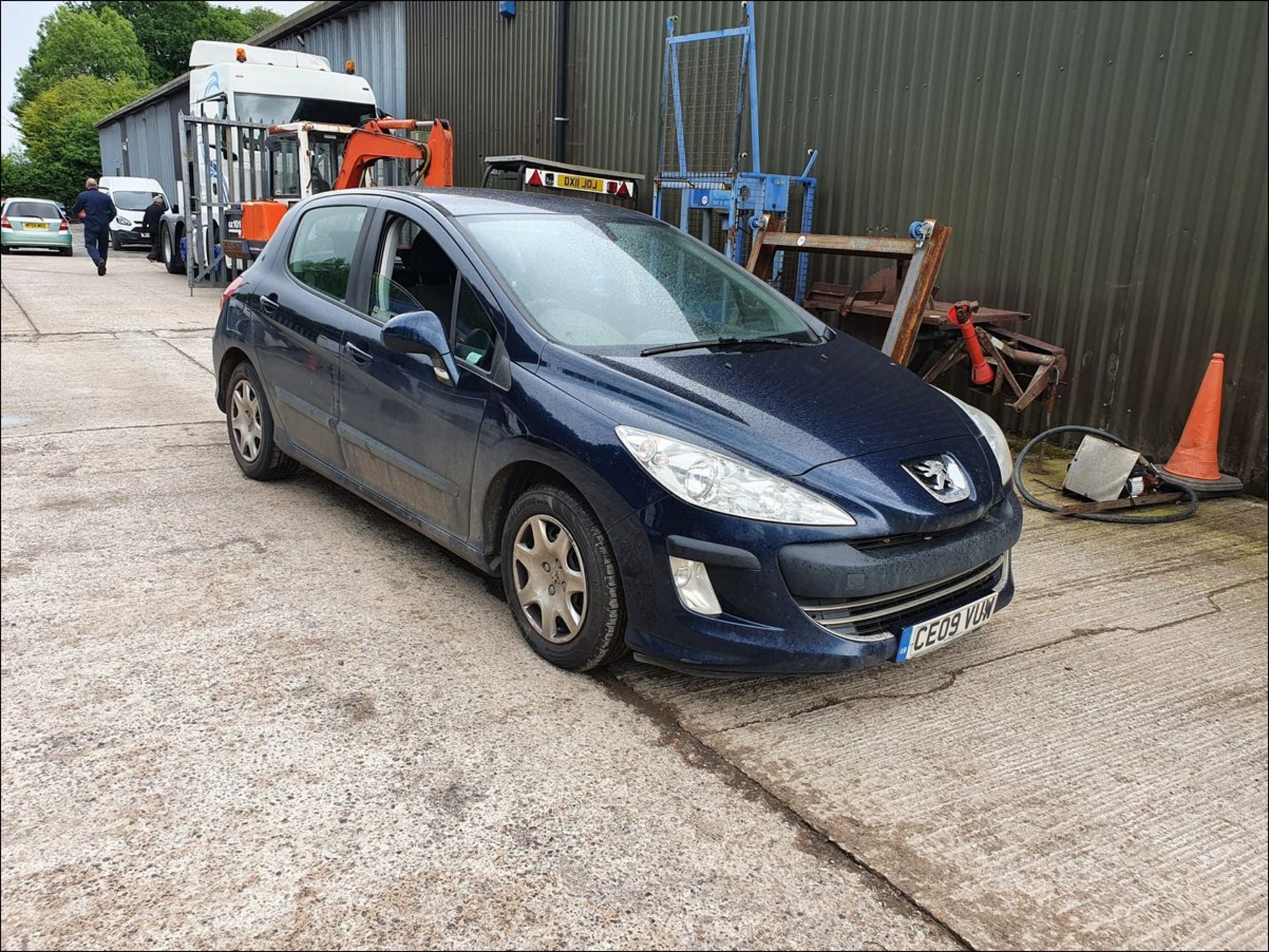 09/09 Peugeot 308 S DT - 1560cc 5dr Hatchback (Blue, 145k) - Image 10 of 10