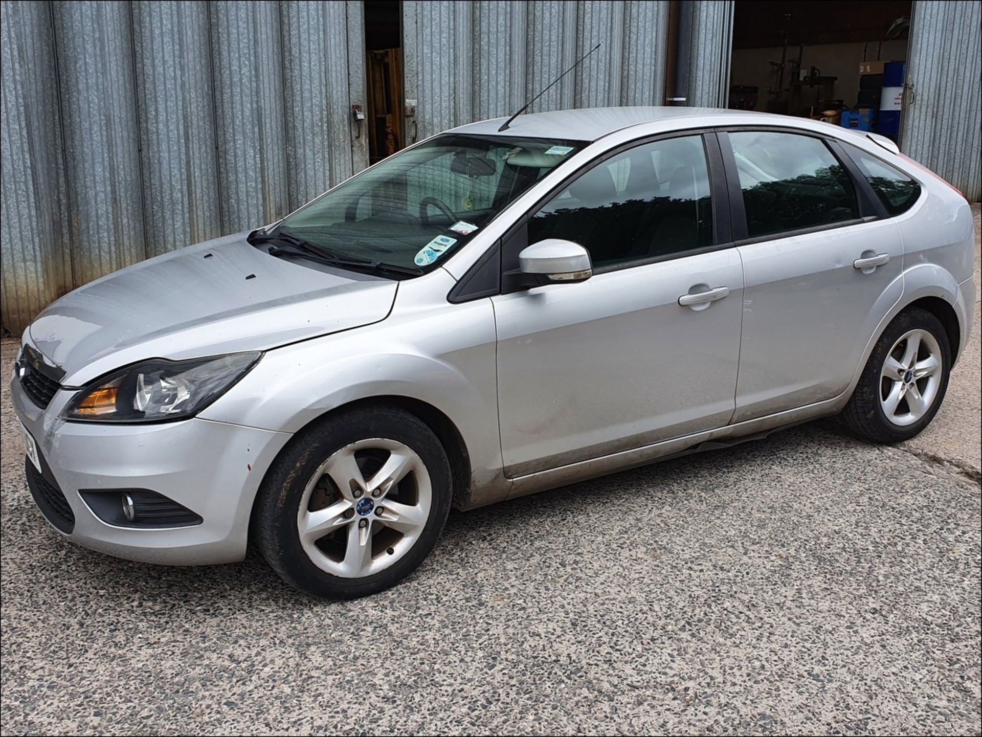 08/58 Ford Focus Zetec 100 Auto - 1596cc 5dr Hatchback (Silver, 73k)