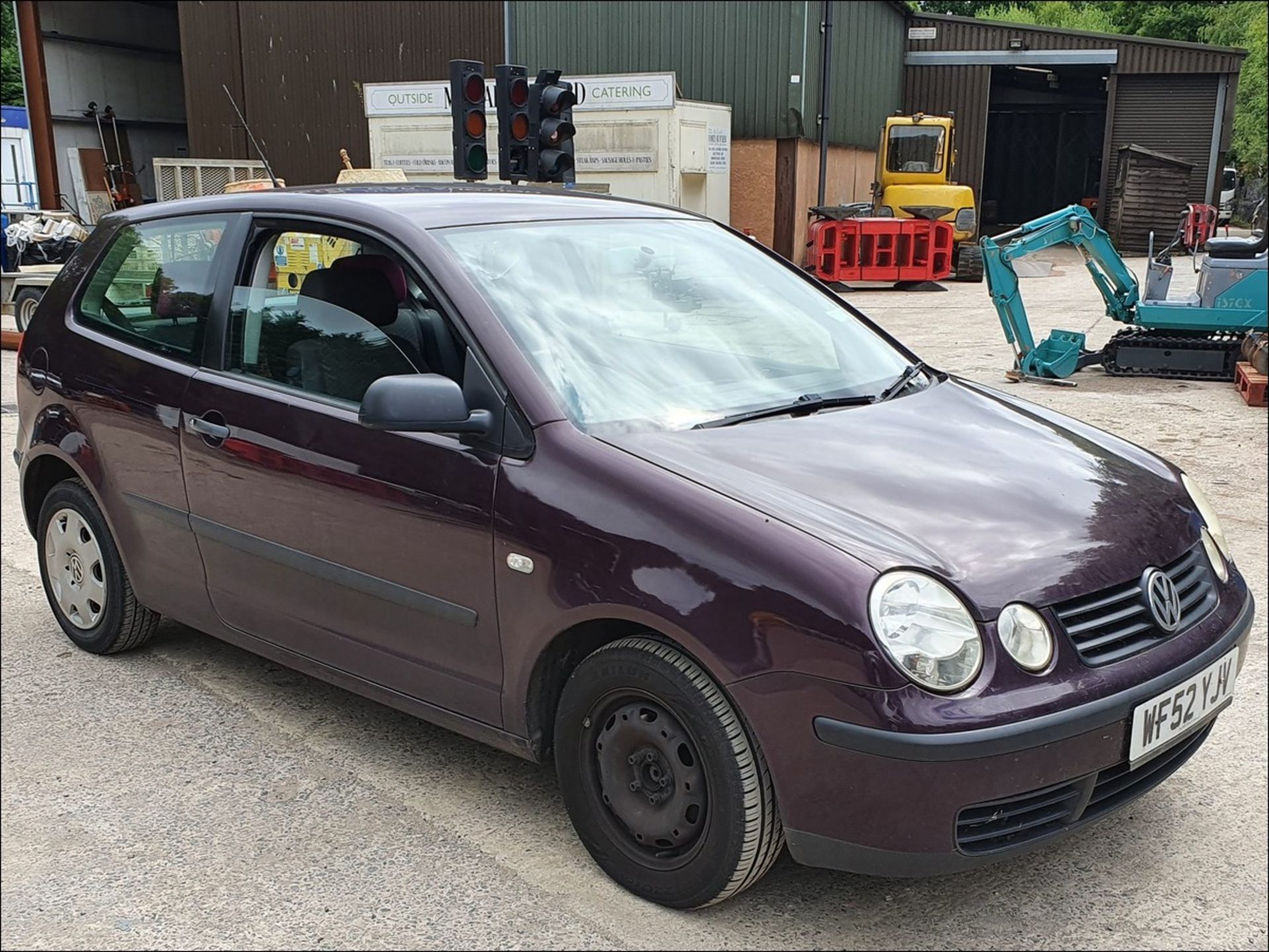 02/52 Volkswagen Polo S - 1200cc 3dr Hatchback (Red, 74k)