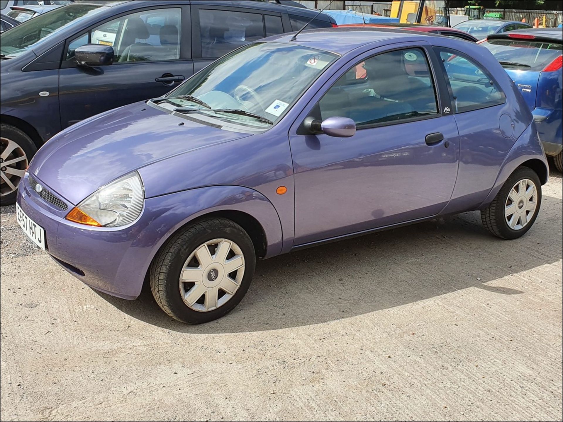 07/57 FORD KA STYLE CLIMATE - 1297cc 3dr Hatchback (Mauve/purple, 69k)