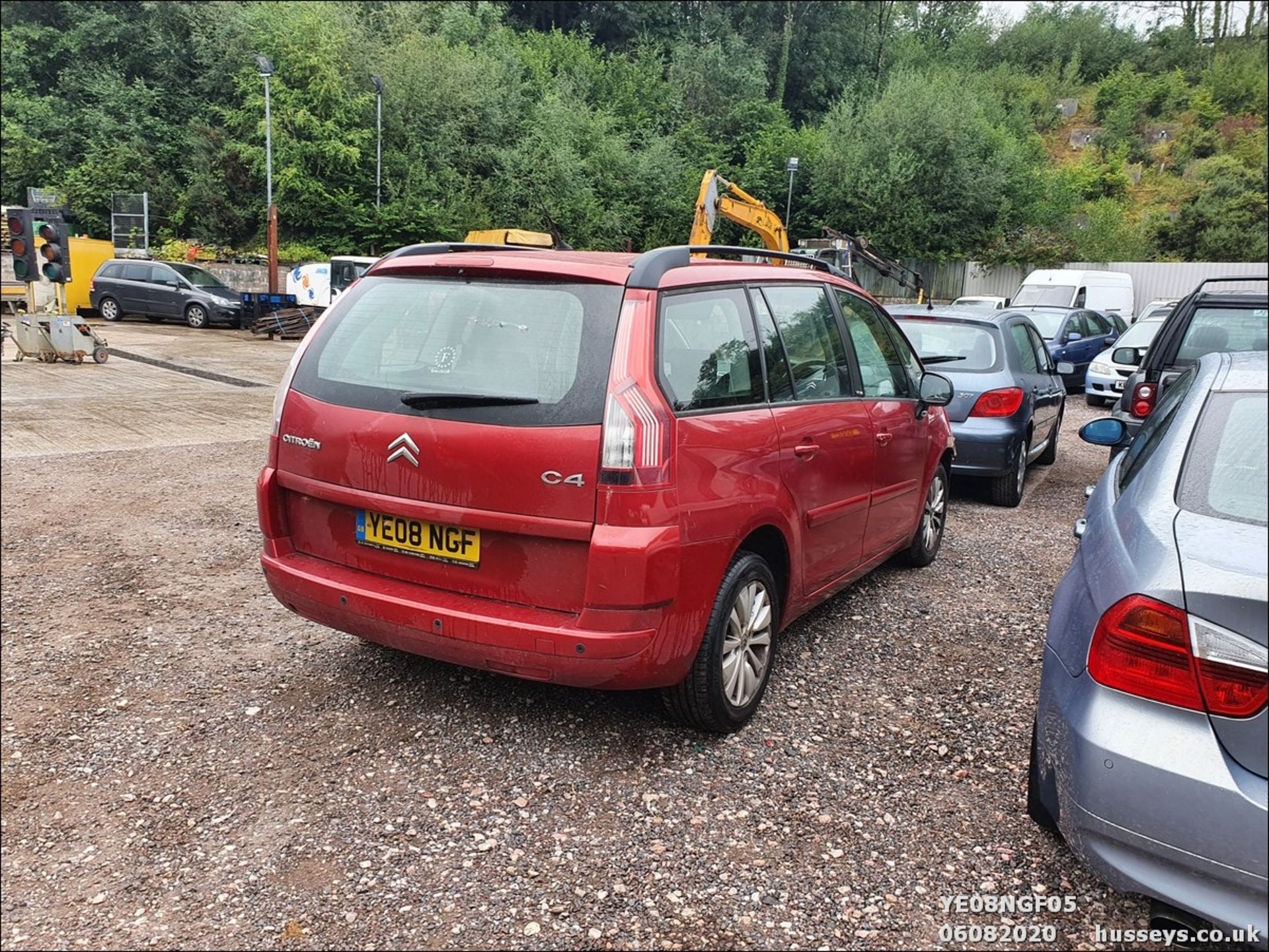 08/08 CITROEN C4 PICASSO 7 VTR+ - 1798cc 5dr MPV (Red, 96k) - Image 5 of 13