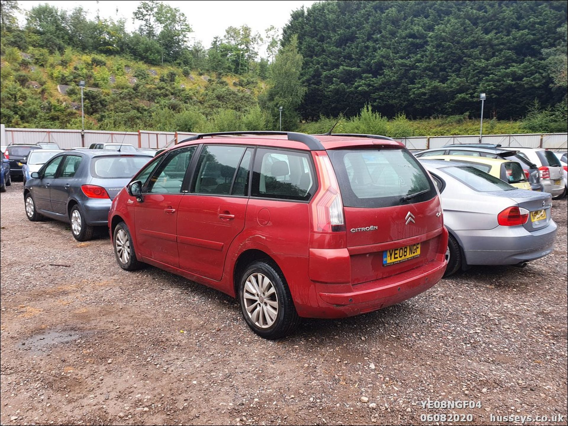 08/08 CITROEN C4 PICASSO 7 VTR+ - 1798cc 5dr MPV (Red, 96k) - Image 4 of 13