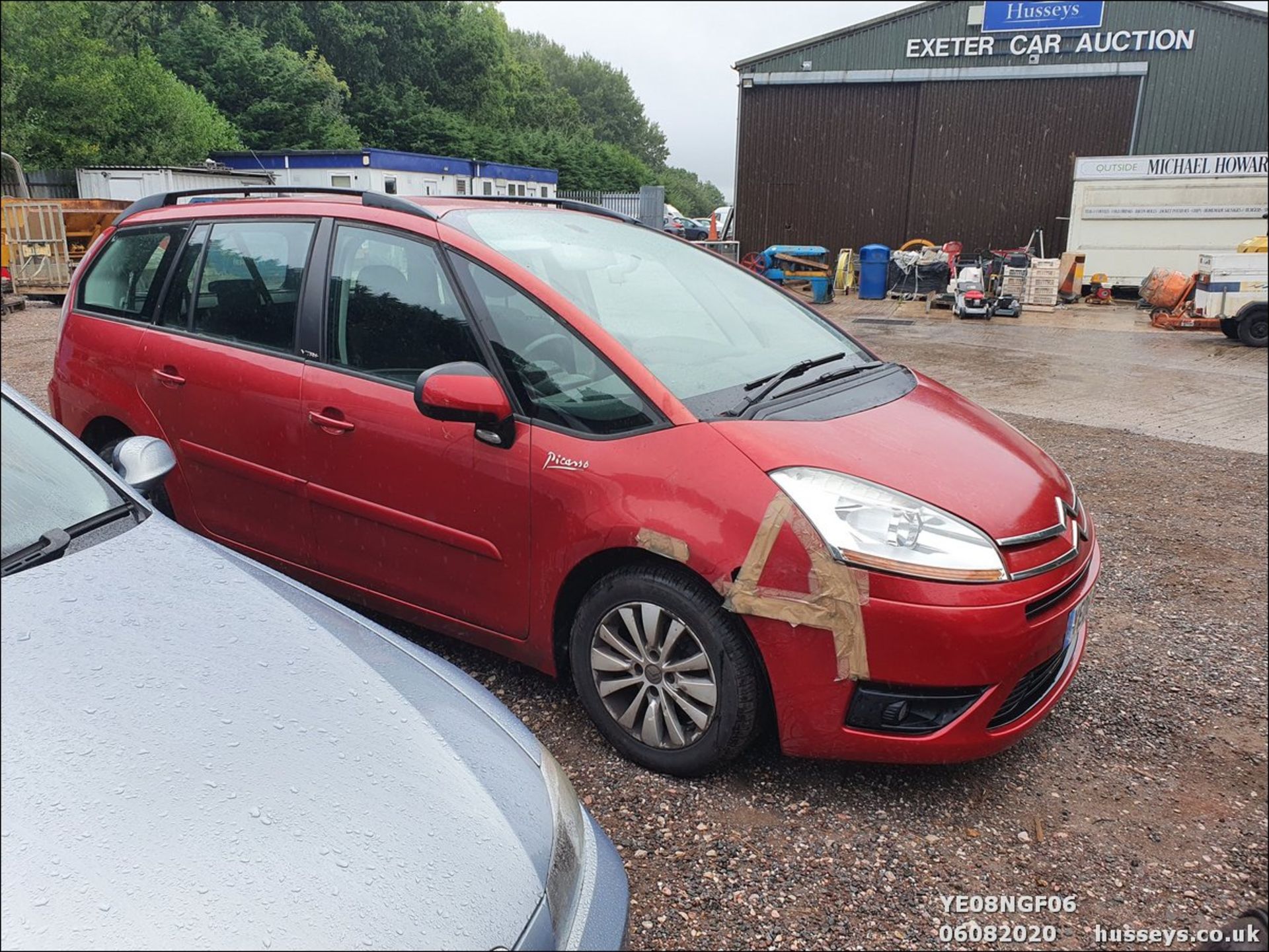 08/08 CITROEN C4 PICASSO 7 VTR+ - 1798cc 5dr MPV (Red, 96k) - Image 6 of 13