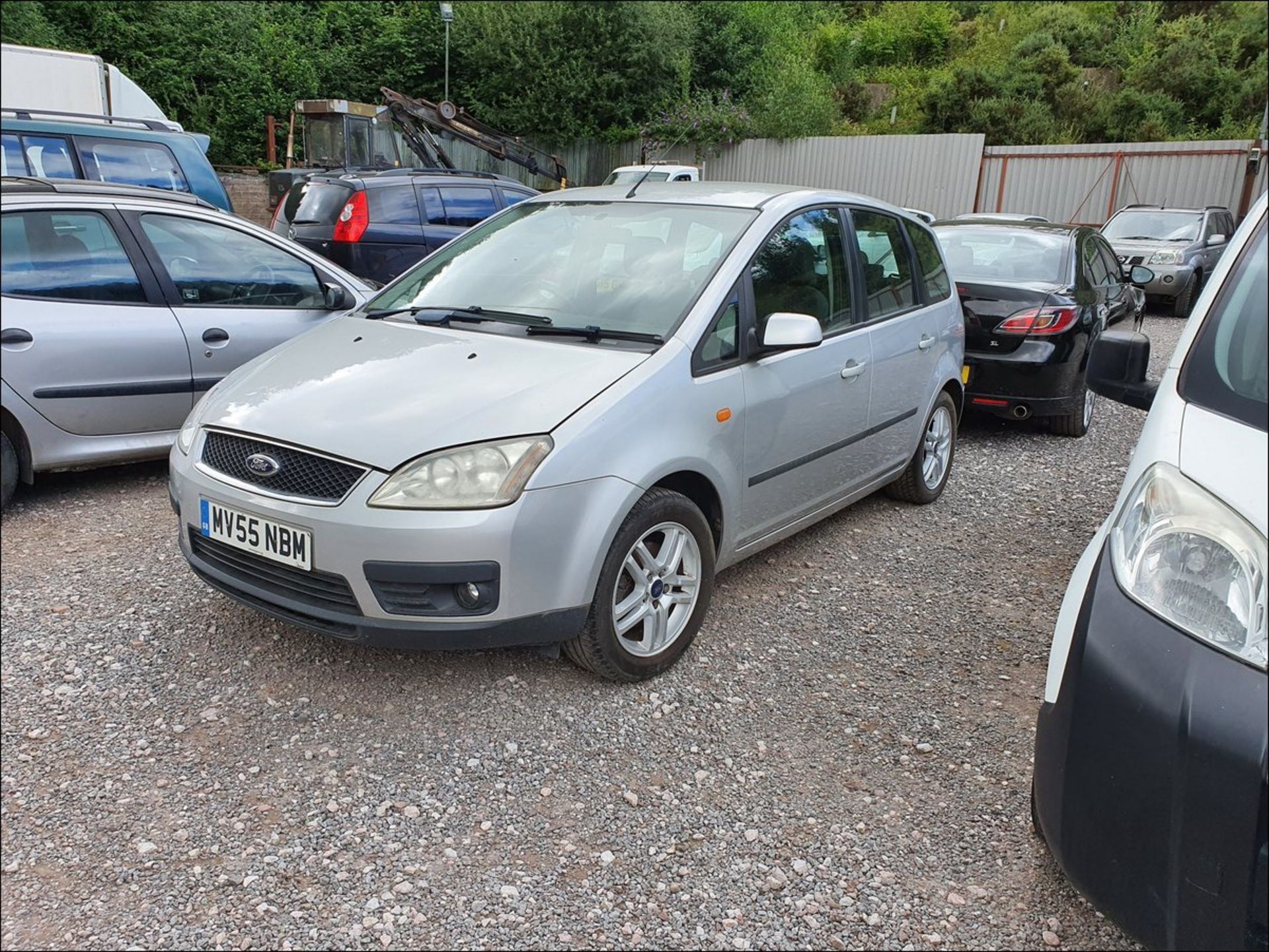 05/55 FORD FOCUS C-MAX ZETEC - 1798cc 5dr MPV (Silver, 77k) - Image 14 of 17