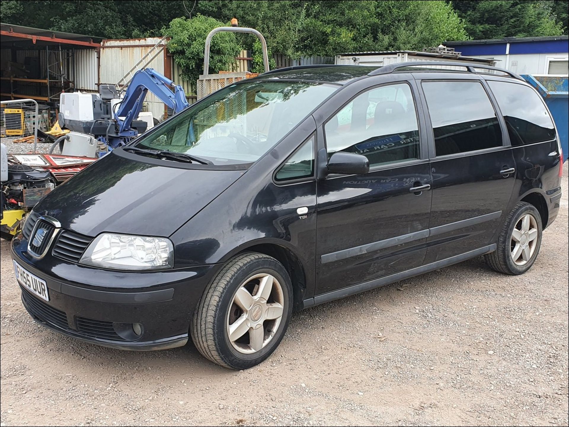 06/55 SEAT ALHAMBRA REFERENCE TDI - 1896cc 5dr MPV (Black, 132k)