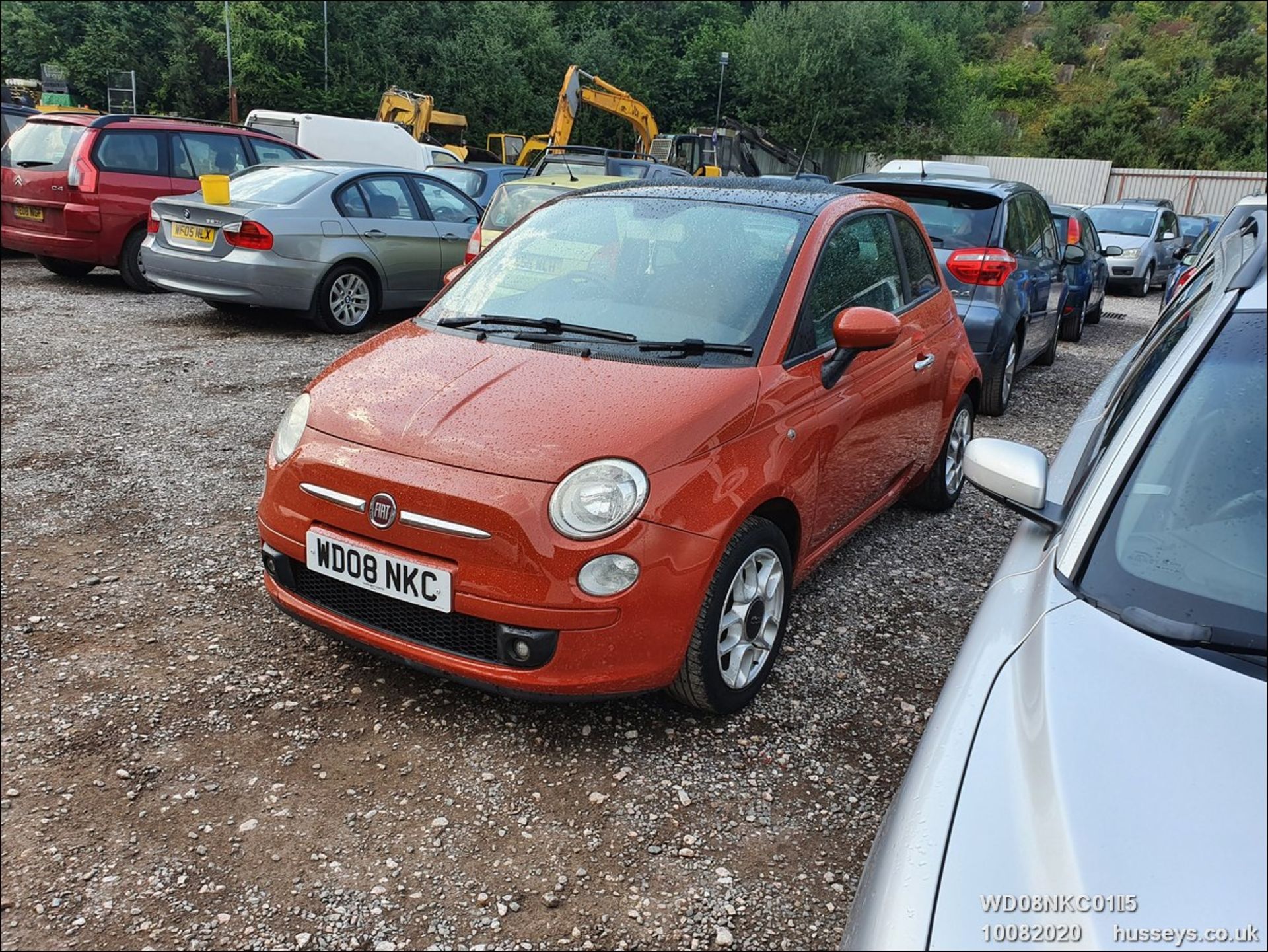 08/08 FIAT 500 SPORT M-JET RHD - 1248cc 3dr Hatchback (Red, 111k) - Image 2 of 12