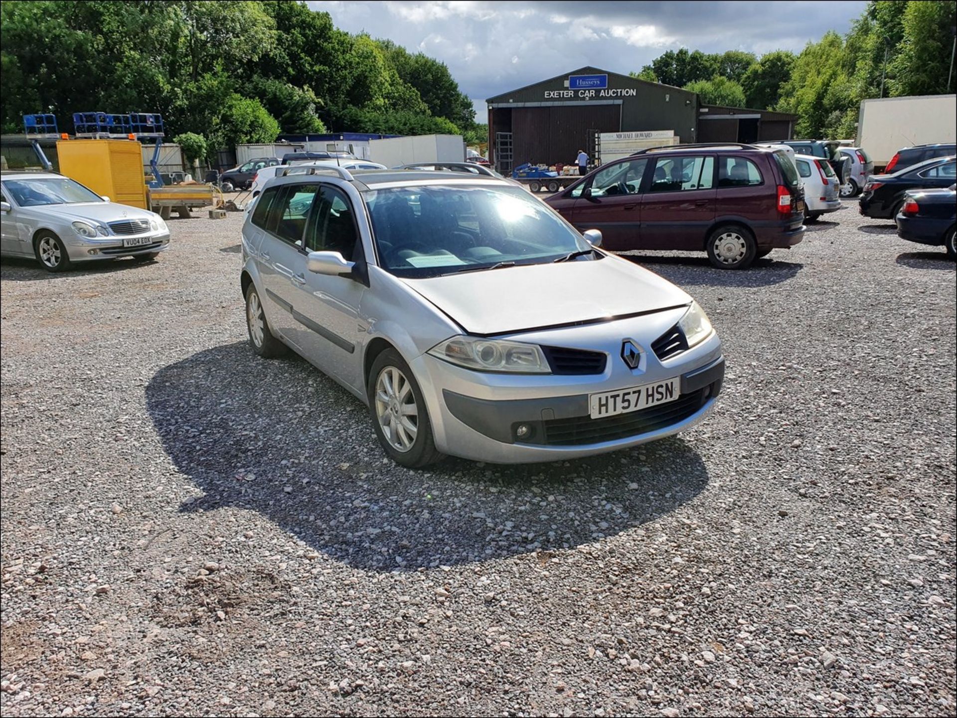 08/57 RENAULT MEGANE DYNAMIQUE - 1598cc 5dr Estate (Silver, 88k) - Image 2 of 21