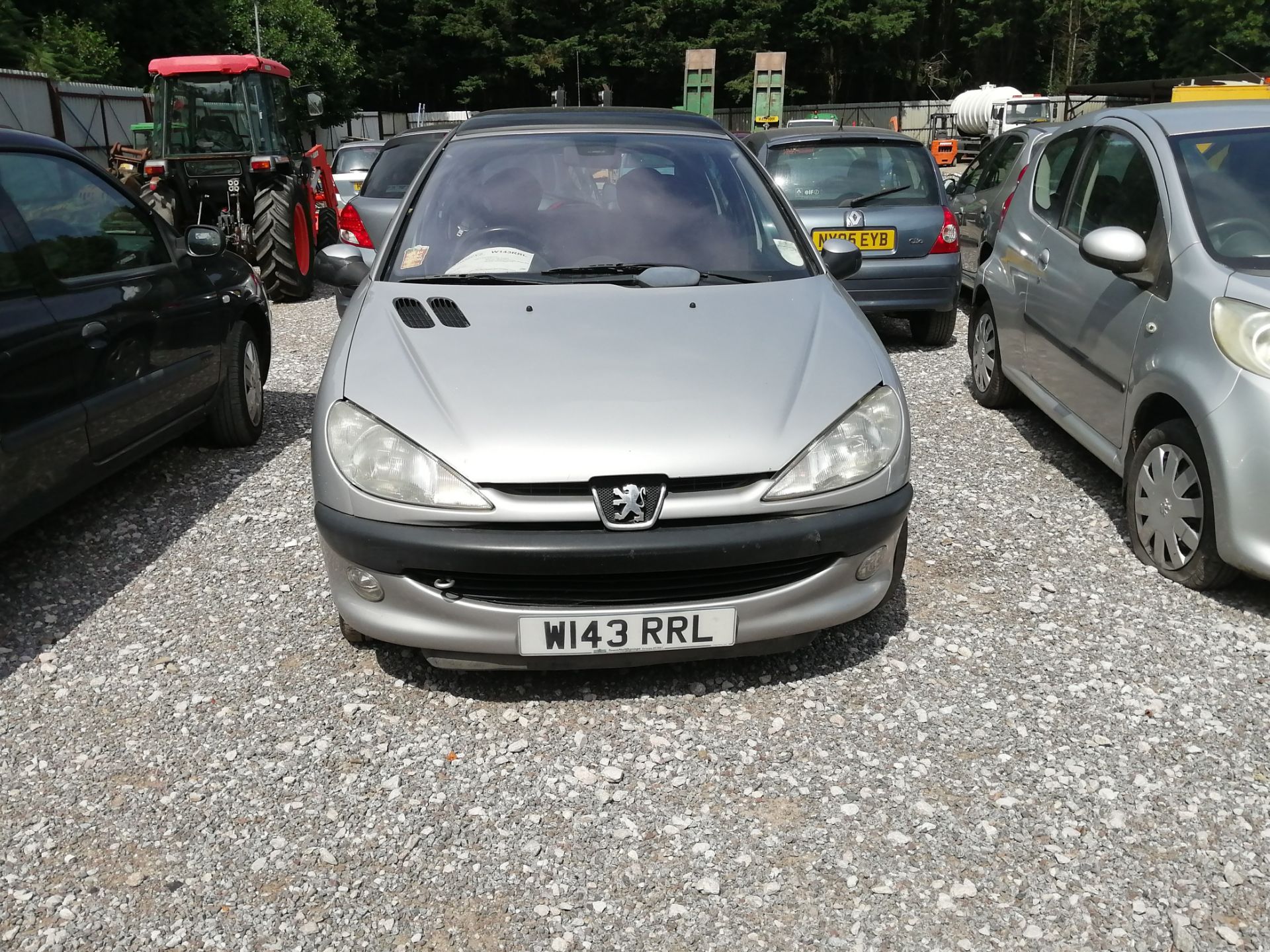 00/W PEUGEOT 206 GLX - 1587cc 5dr Hatchback (Silver, 0k) - Image 2 of 8