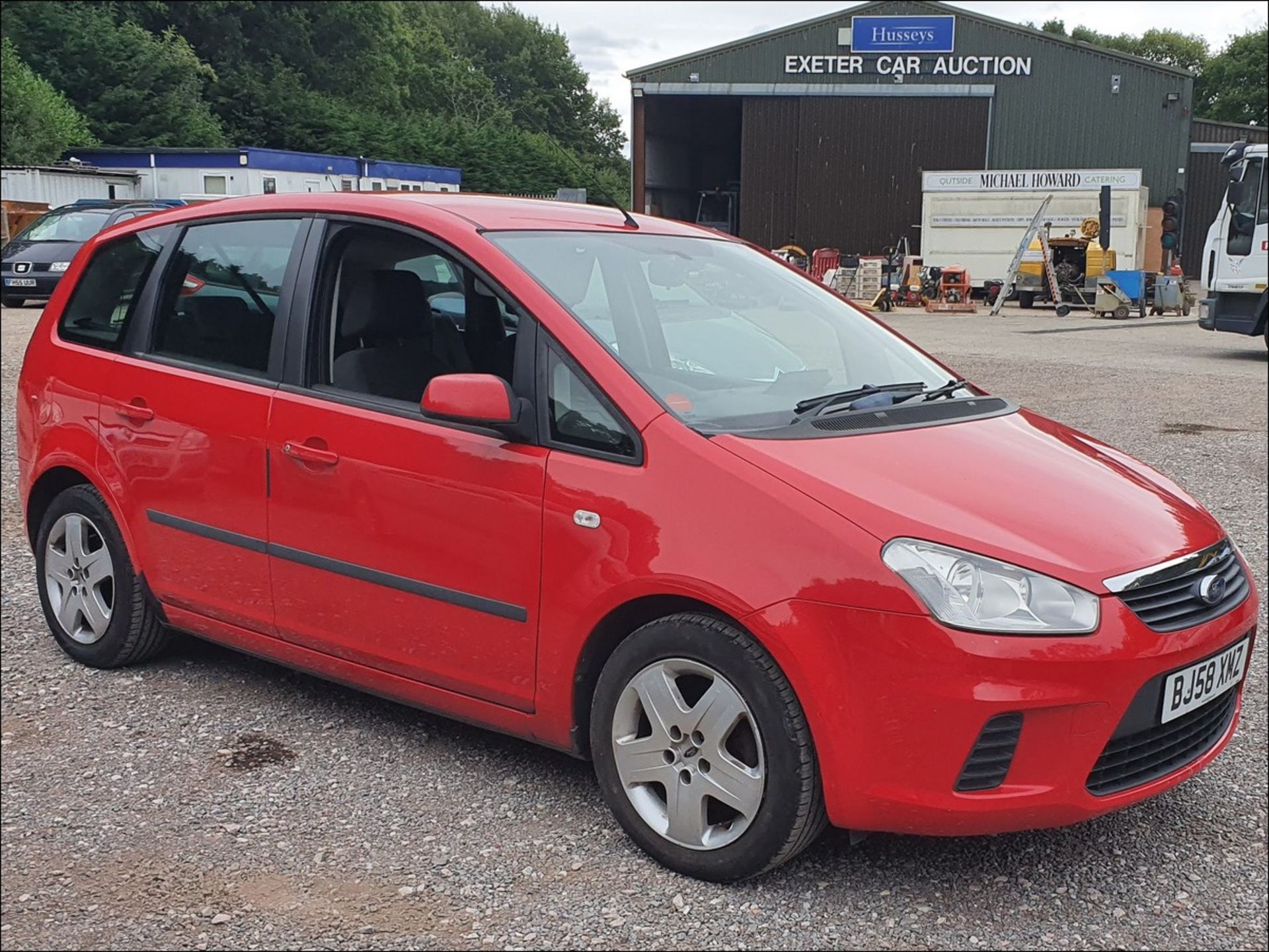 08/58 FORD C-MAX STYLE TD 90 - 1560cc 5dr MPV (Red, 153k)