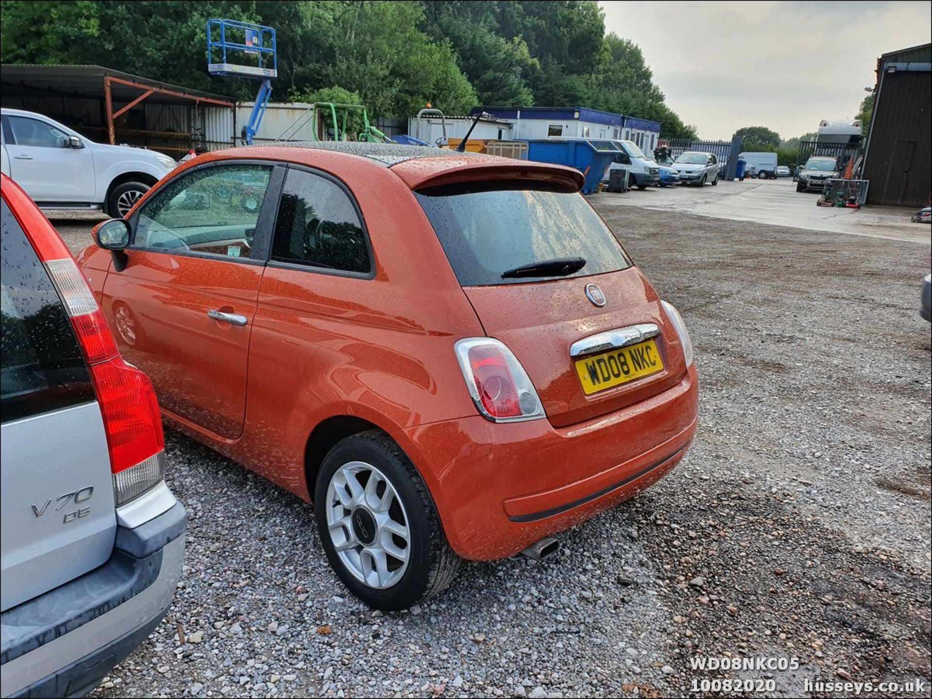 08/08 FIAT 500 SPORT M-JET RHD - 1248cc 3dr Hatchback (Red, 111k) - Image 6 of 12