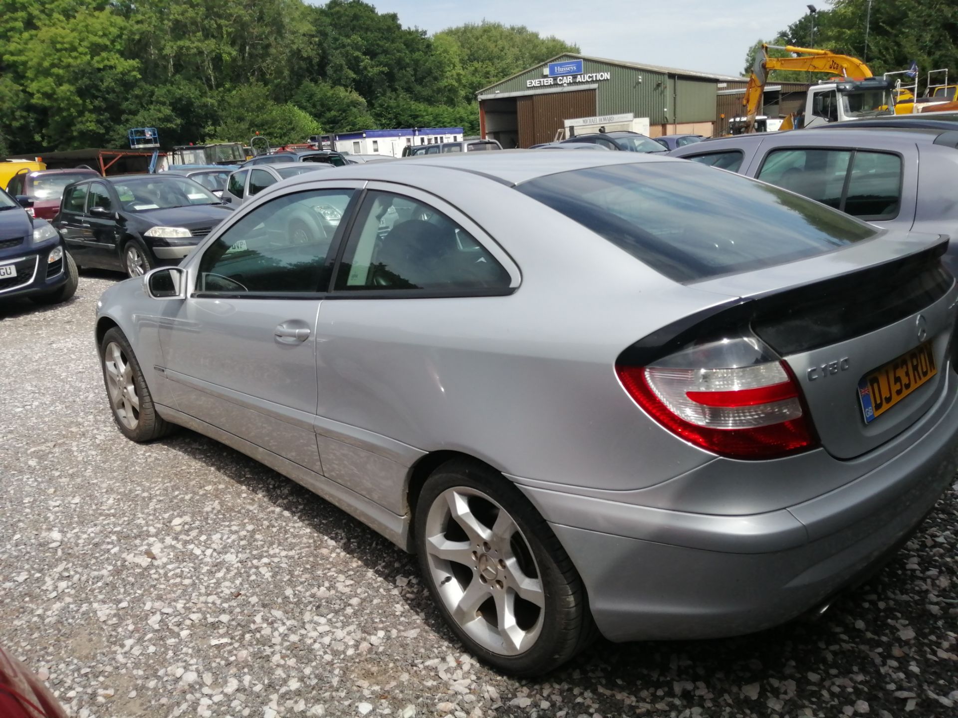 05/53 MERCEDES C180 K SPORT EDITION - 1796cc 3dr Coupe (Silver, 126k) - Image 3 of 7